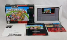 Super Nintendo SNES SUPER MARIO KART CIB Video Game with Box (Great Condition)