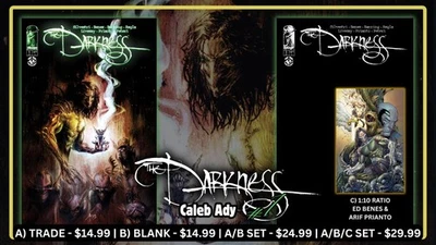 The Darkness #1 Caleb Ady Exclusive / Blank Variant / Ed Benes 1:10 Ratio