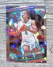2025 Panini Prizm WNBA #126 Teresa Edwards Ice Prizms