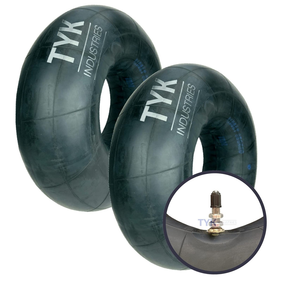 2-Pack 18x8.50-8 Inner Tubes for Lawn Mowers, ATV, UTV, Golf Cart