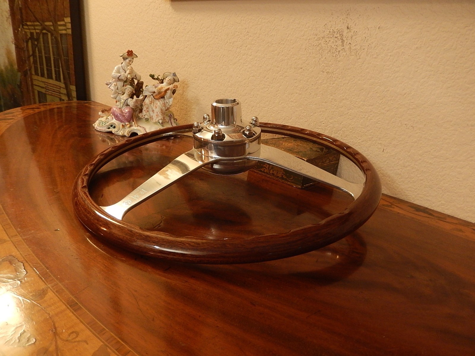 FERRARI 250 GT Wood Steering Wheel 38 cm NARDI-Italia  Original Vintage NOS NEW