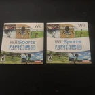 Lot of 2 Wii Sports with Manuals