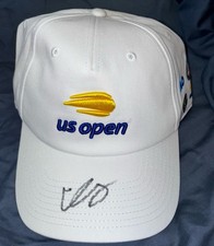Iva Jovic Signed US Open Grand Slam Tennis Hat With Proof