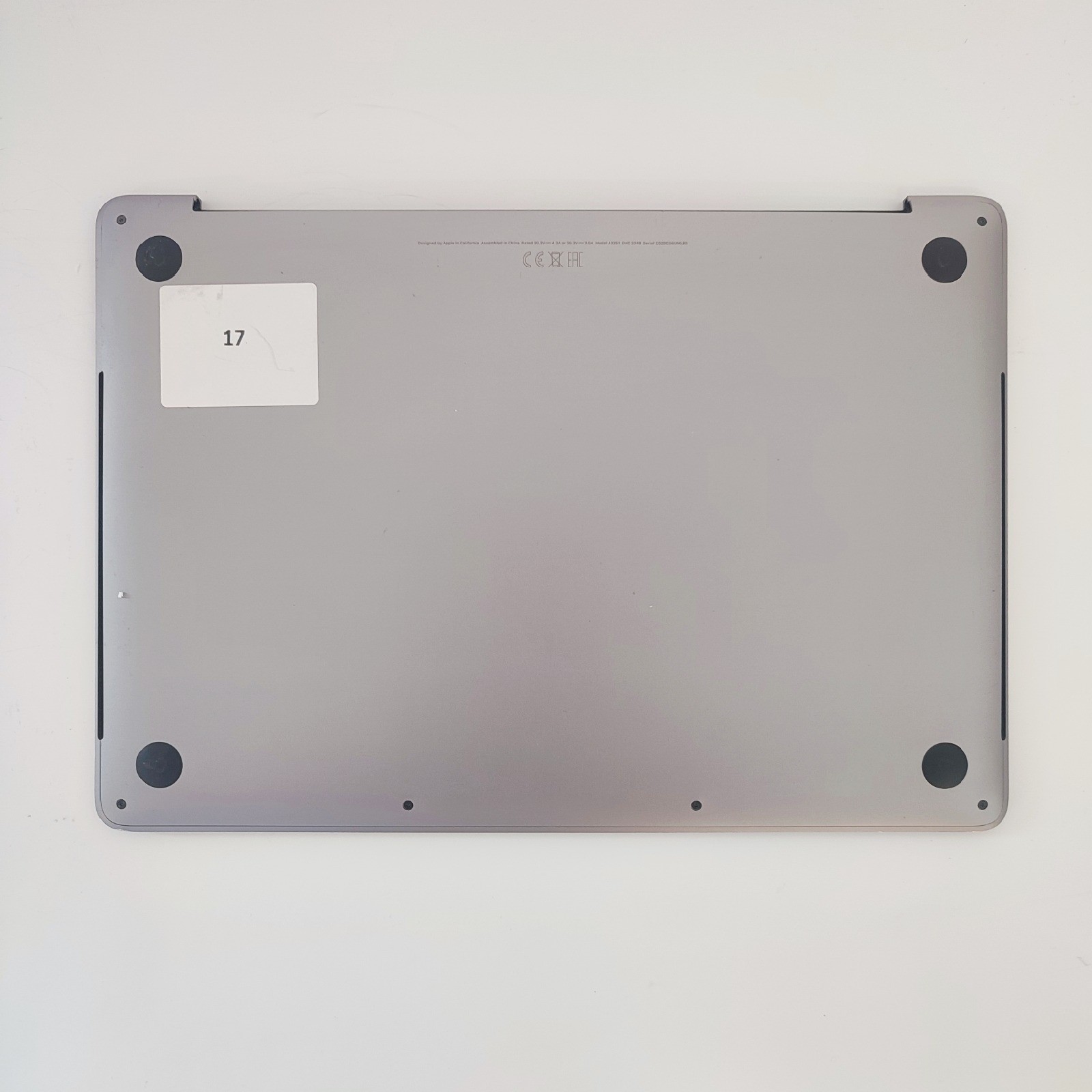 MacBook Pro A2251 (2020) grigio siderale - Palmrest usato foto 2