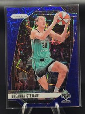 2024 Panini Prizm WNBA Blue  Velocity Prizm #99 Breanna Stewart New York Liberty