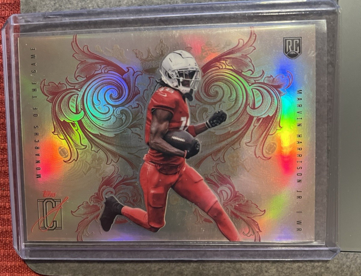 2024 Topps Signature Class Marvin Harrison Jr. Monarchs of the Game Case Hit RC