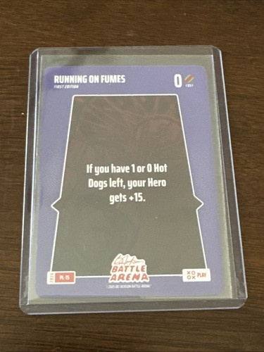 2026 Bo Jackson Battle Arena Ken Griffey Jr Running On Fumes Play Card SSP PL-15