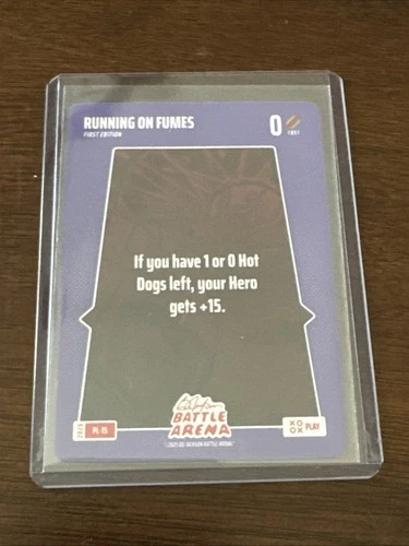 2026 Bo Jackson Battle Arena Ken Griffey Jr Running On Fumes Play Card SSP PL-15