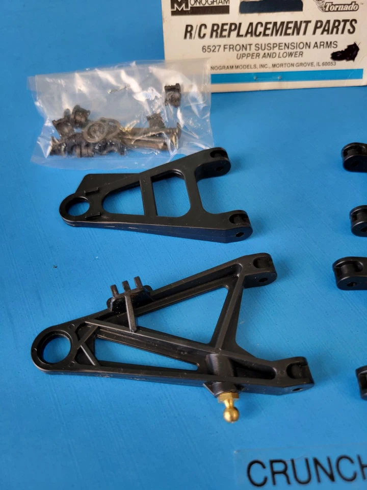 Monogram Tornado RC Buggy 6527 Front Suspension Arms NEW Vintage RC Part - Image 2 of 4