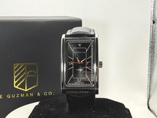 De Guzman & Co DG013 Orologio Abito Automatico 25mm Rettangolare Scatola Card