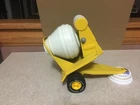 TONKA  Cement Mixer Trailer--YELLOW --CLEAN !!!