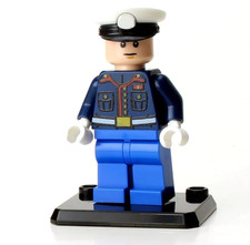 Battle Brick 1.6 Inches Tall Collectible Dress Uniform Marine Custom Minifigure