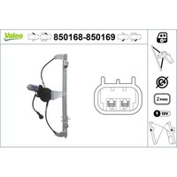 1X Fensterheber Valeo 850168 Passend FüR Fiat