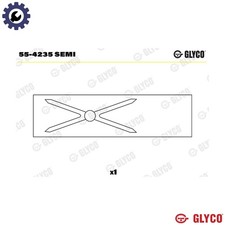 4x KLEINE ENDBUCHSEN PLEUEL 55-4235 SEMI FÜR VM82A/96A 1,8L 3Zyl 2,5L