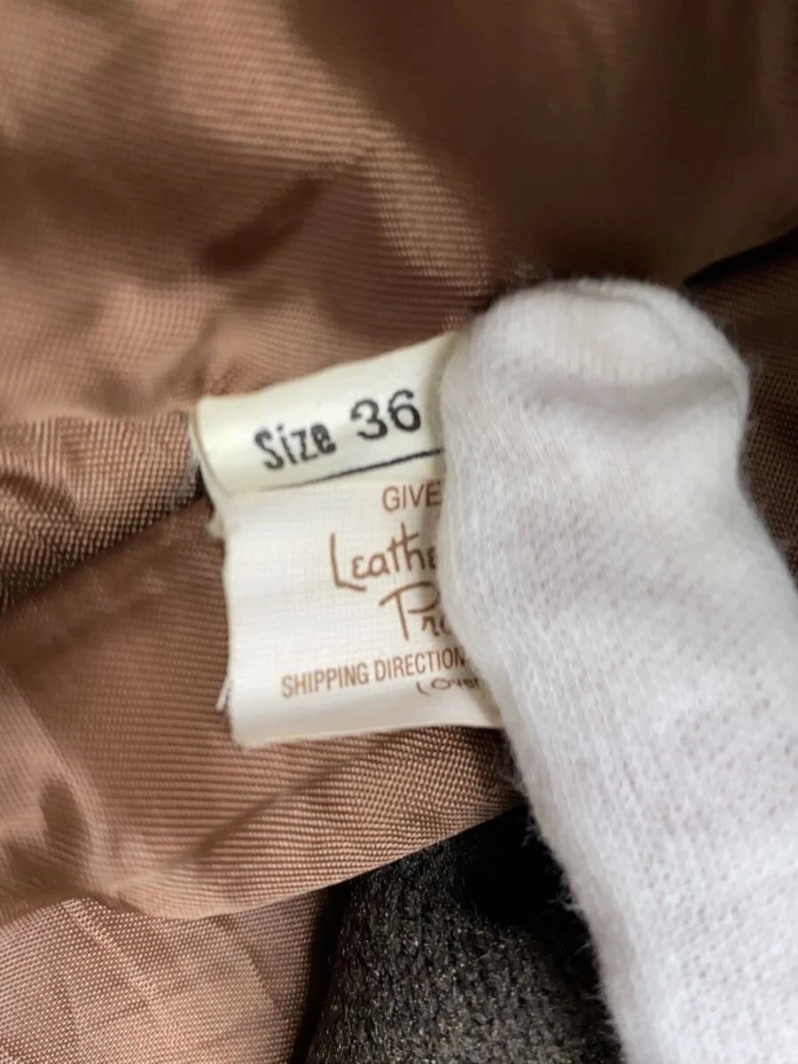 Chaqueta Schott Single Riders 36 cuero marrón 4169