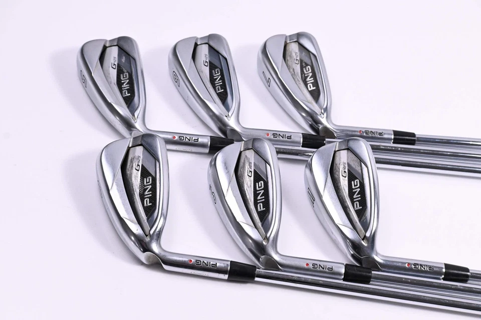Left Hand Ping G425 Irons / 5-PW / Red Dot / Regular Flex Ping AWT 2.0 Shafts - Image 2 of 4