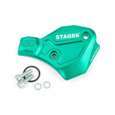 Ölpumpendeckel STAGE6 Alu Türkis für MALAGUTI 50 CNK Drakon 1997-2016