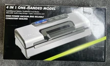 Precision Vacuum Food Sealer Pro Machine with Built-in Cutter and Bag storage