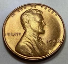1948-S Lincoln Wheat Cent RD AU-MS