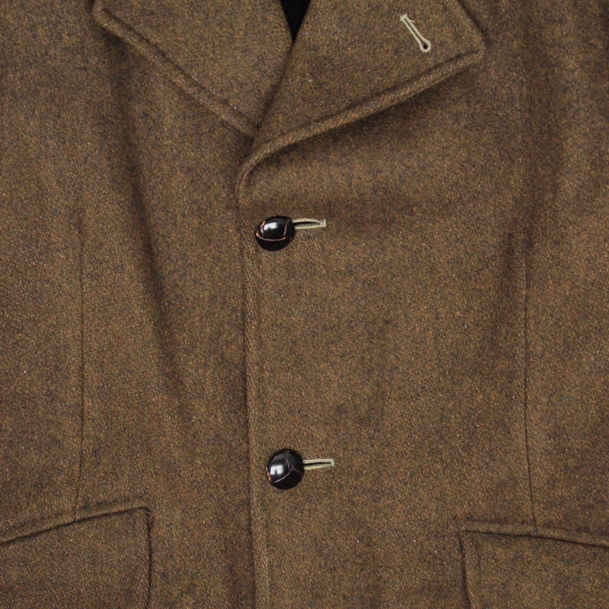 ビンテージ 60s McGREGOR カデットコート ウール　 conmar VTG 1960s McGregor Coat Mens 40 Solid Brown Wool Blend Insulated