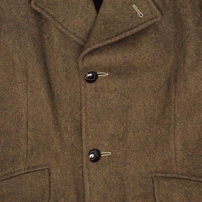 VTG 1960s McGregor Coat Mens 40 Solid Brown Wool Blend Insulated