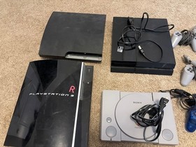 Massive Lot: PlayStation 3, PlayStation 4, PlayStation 1, Controllers, 50+ games