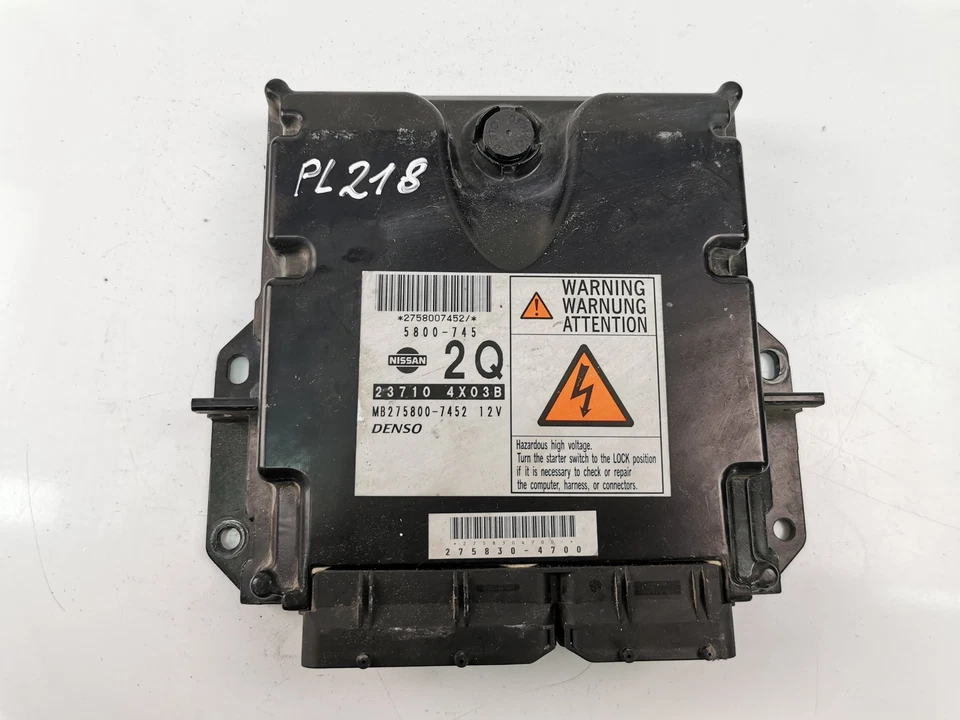 Centralina motore NISSAN NP300 NAVARA D40 ECU 237104X03B 2007 20291104 - Immagine 2 di 4