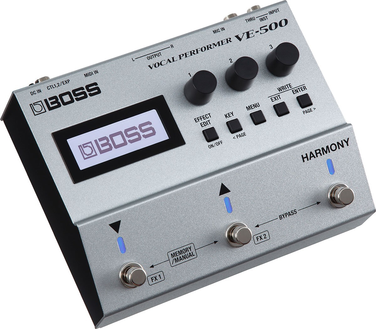 ☆美品☆BOSS Vocal Performer VE-500 Boss VE-500 Vocal Performer Multi-Effects Processor Pedal