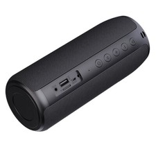 Black Bluetooth Speaker Wireless Waterproof Loudspeaker for Phones