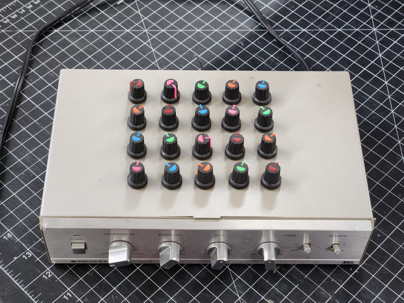 Tachyons Plus Circuit Bent Analog Color Glitch Video Synthesizer eBay