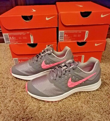NIKE DOWNSHIFTER 7 (GS) YOUTH/WOMEN SHOES GUNSMOKE/SUNSET PULSE New | eBay