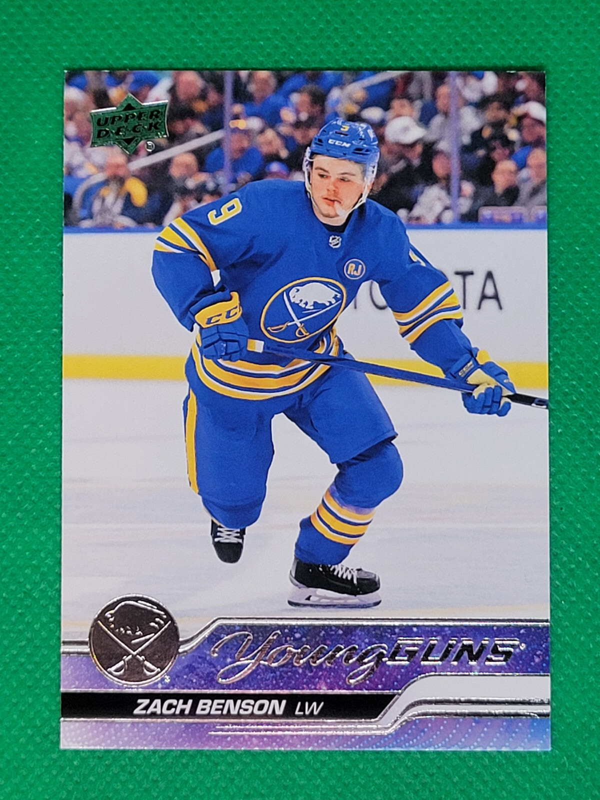 202324 Upper Deck Series 2 ZACH BENSON Young Guns 474 RC Rookie