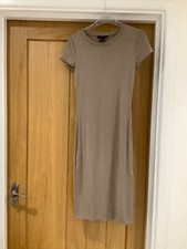 Forever 21 Midi Dress Light Brown M NWT
