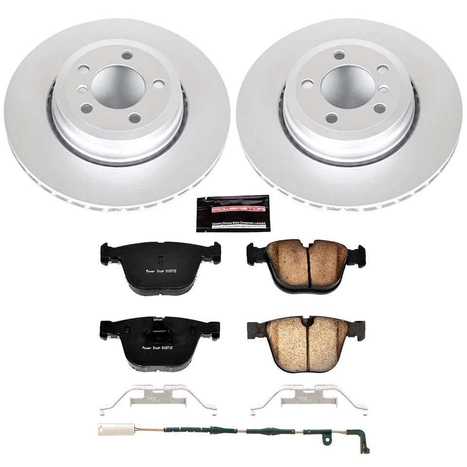 CRK5283 Powerstop Brake Disc and Pad Kits 2-Wheel Set Rear for 760 750 BMW 760Li - Image 3 of 3