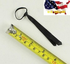 1/6 scale classic black tie for business police for hot toys phicen ❶US seller❶