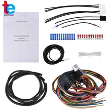 Universal Wire Harness 14 Circuit 14 Fuse 12v Street Hot Rat Muscle Rod Wiring Universal Wire Harness 14 Circuit 14 Fuse 12v Street Hot Rat Muscle Rod Wiring