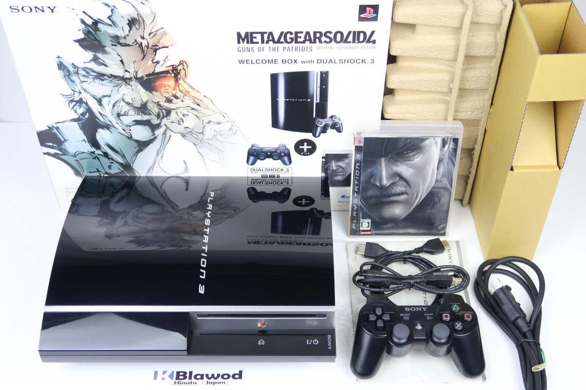 PlayStation 3 PS3 Console Metal Gear Solid4 WELCOME BOX SONY PlayStation 3 PS3 Console Metal Gear Solid4 WELCOME BOX SONY