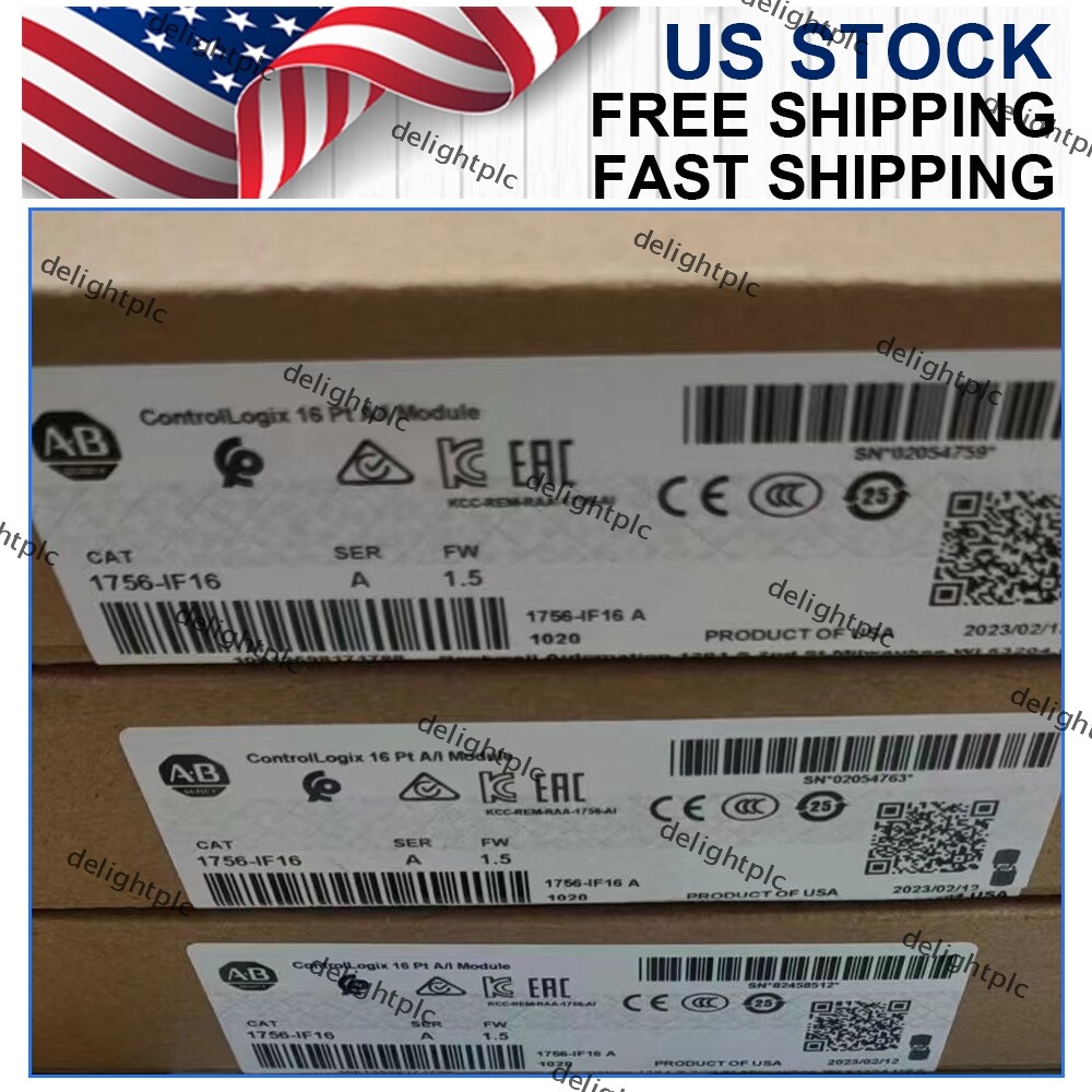 AllenBradley 1756IF16 /A Sealed AB ControlLogix 16 Pt Input Module