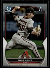 Philip Abner 2023 Bowman Draft Chrome 1st Refractor B Card #BDC-165