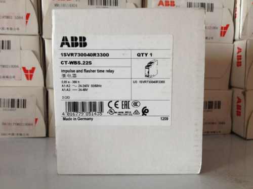 Relè Ritardo ABB CT-WBS.22 – 1SVR630040R3300, Nuovo, Spedizione Immediata