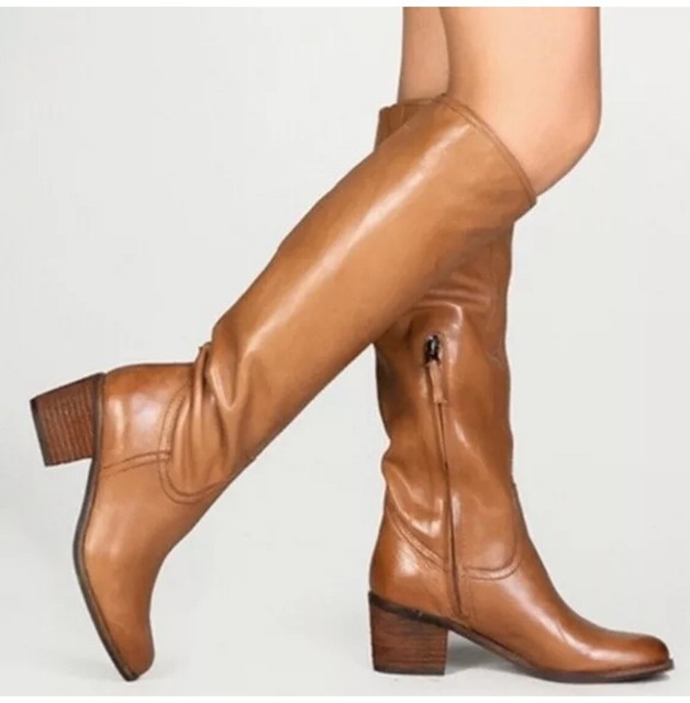 dune knee high flat boots