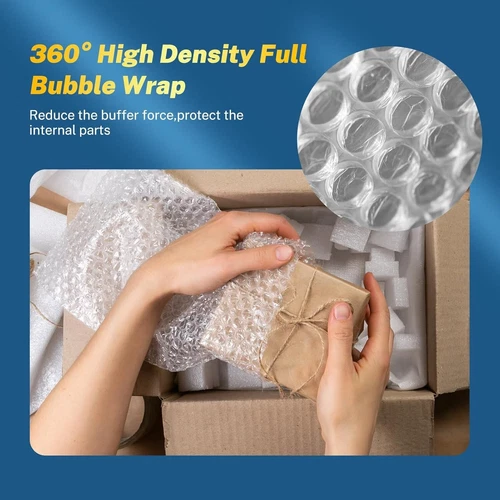 50 Pack Bubble Out Bag 6''x8'', Bubble Pouches Packaging Bags, Double Walled - Picture 6 of 7