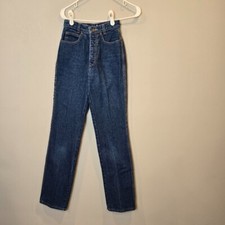 Vintage Calvin Klein Jeans Womens 3 High Rise Straight Denim