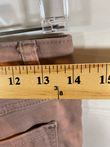 Lc Lauren Conrad Pants Womens 6 Pink Cropped Skinny Jeans Pockets Mid Rise Denim - Picture 4 of 10