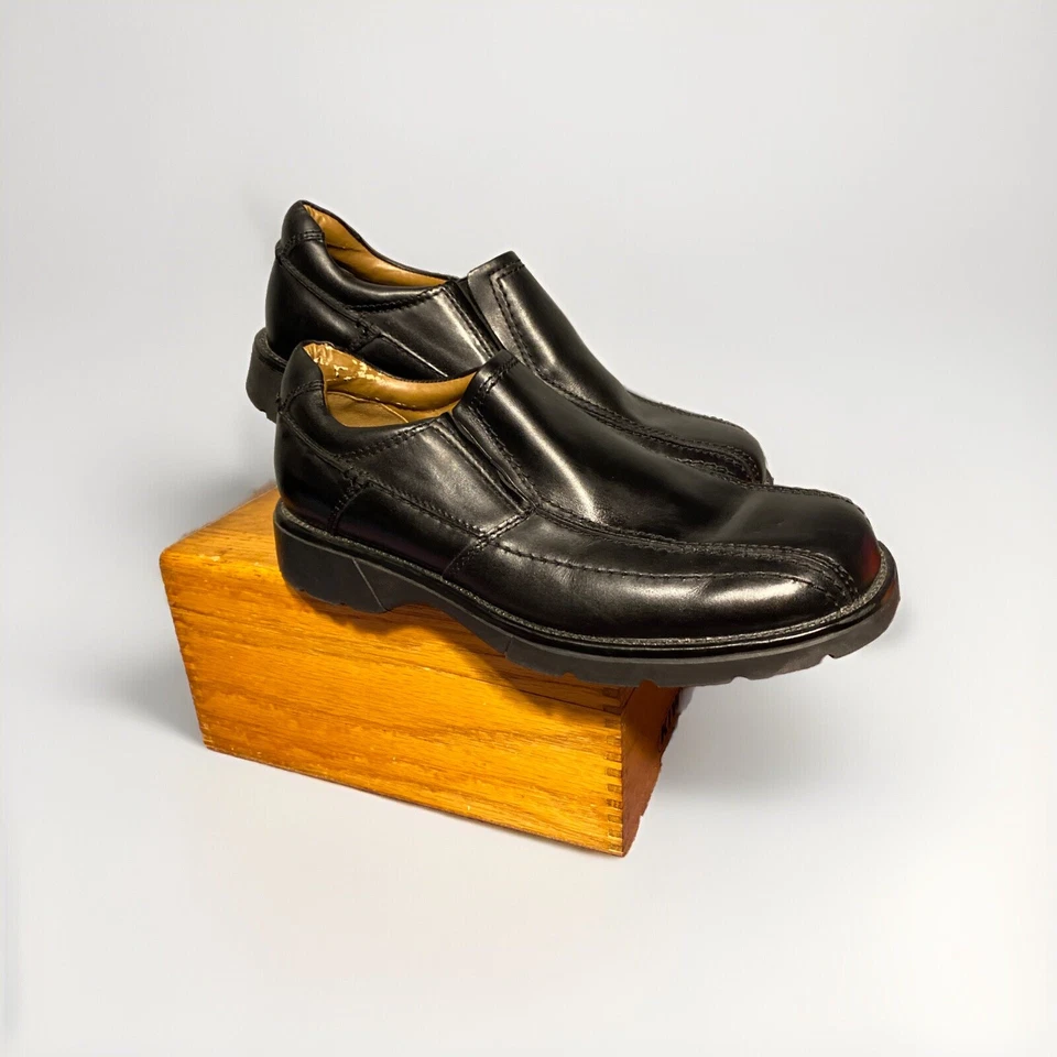 Мокасины без шнуровки GBX Currency мужские размер 10 М Y2K винтажные черные - Изображение 3 из 4