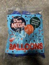 17 inch Balloons 72 Count Blue