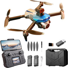 Drones with Camera for Adults 4K,Brushless Drones for Adult with Rechargeable Sc