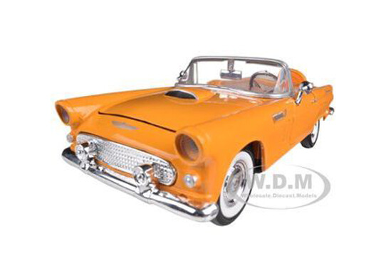 1956 Ford Thunderbird Convertible 1/24 Diecast Model by MotorMax - Box Damaged