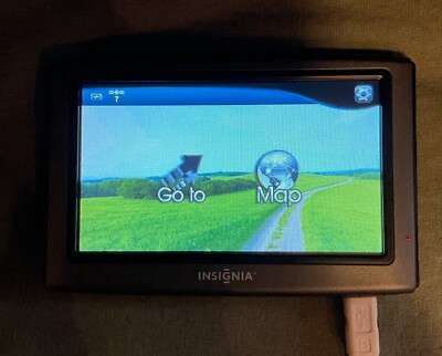 Insignia NS-NAV01 4.3'' Touchscreen Portable GPS NAV System (Works With USB Cord)