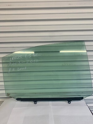 Lexus Ls400 Rear Window 2008-2012 GLASS LEXUS LS460 RIGTH REAR PASAGER SIDE WINDOW OEM | eBay